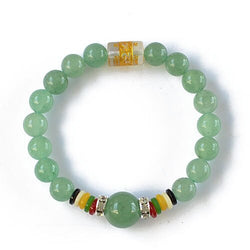 Natural Cold Jade Beads Bracelet