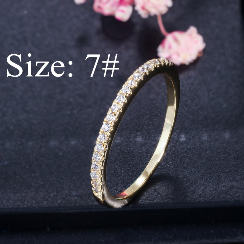 Sterling Silver Micro Pave Cubic Zirconia Adjustable Ring for Women