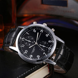 New Watches Men Luxury Round Digital Men and Women Sport Couple Watches Leather Strap Quartz Wristwatch Relogio Masculin XB40