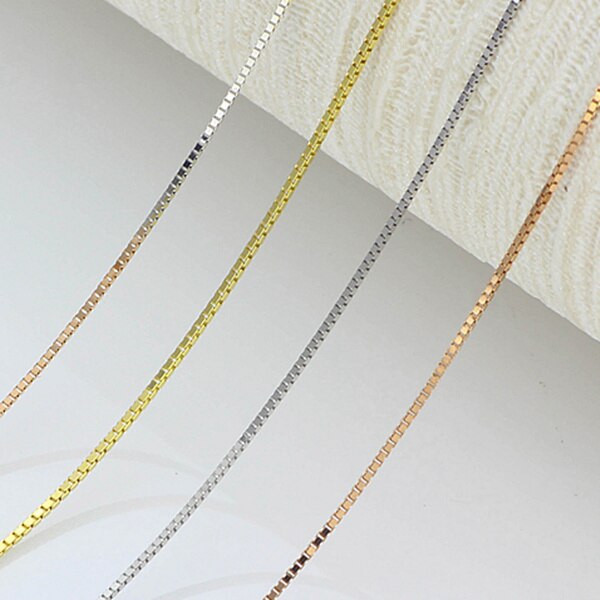 18K Yellow White/Rose/Gold Au750 Chain Necklace