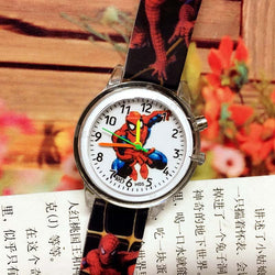 Spiderman Electronic Colorful Light Source Children Watch