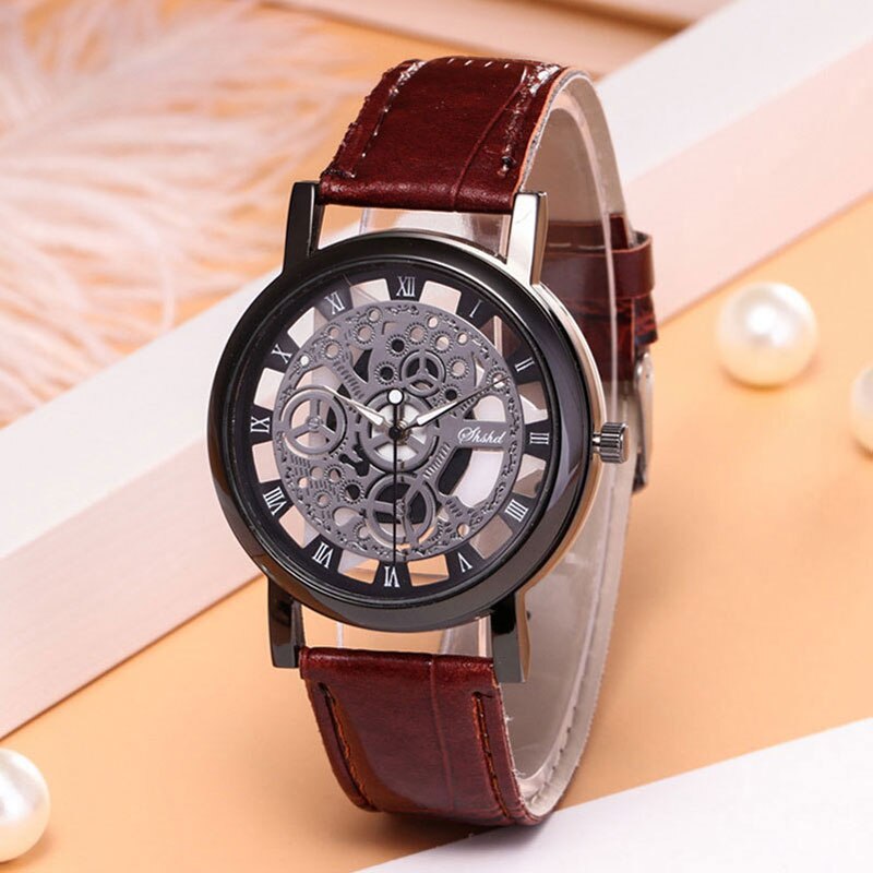 New Fashion Womens Man Watches Womens Man Quartz Wristwatches Birthday Christmas Valentines Day Gift