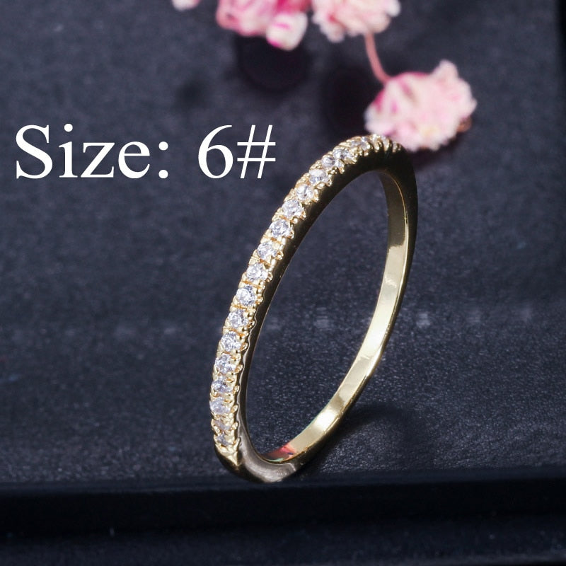 Sterling Silver Micro Pave Cubic Zirconia Adjustable Ring for Women