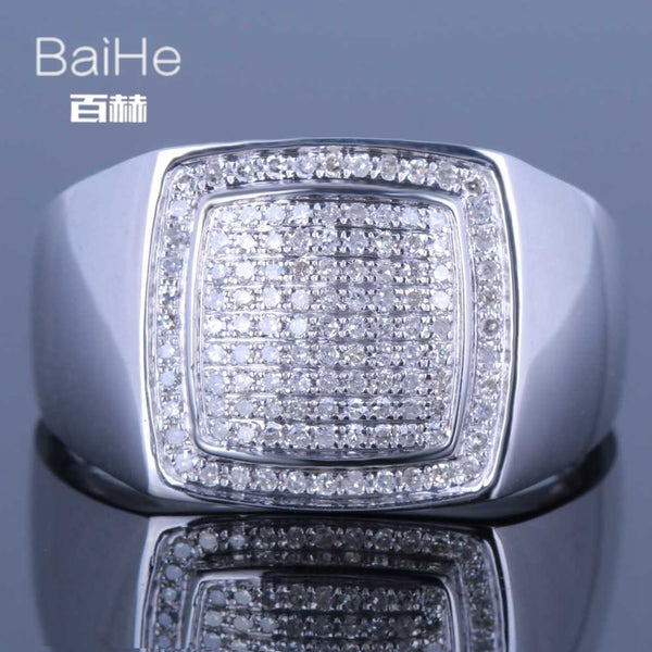 14K White Gold Diamond Ring for Women