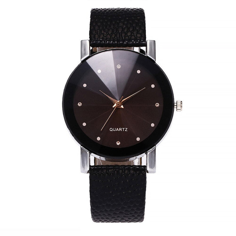 Women Watches New Vogue Womens Casual Quartz Leather Band Simple Watch Simple Fashion Analog Wrist Watch Reloj Mujer