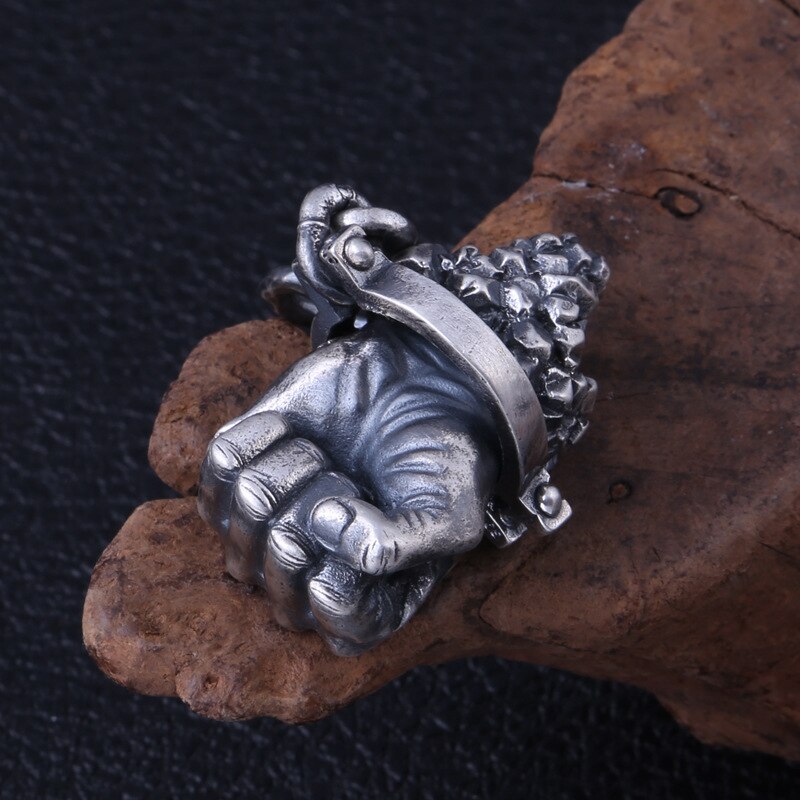 Sterling Silver Hercules Pendant