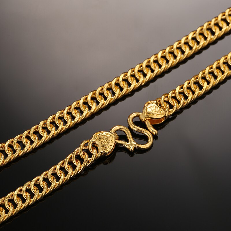 24K Gold Classic Necklace for Her