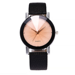 Women Watches New Vogue Womens Casual Quartz Leather Band Simple Watch Simple Fashion Analog Wrist Watch Reloj Mujer