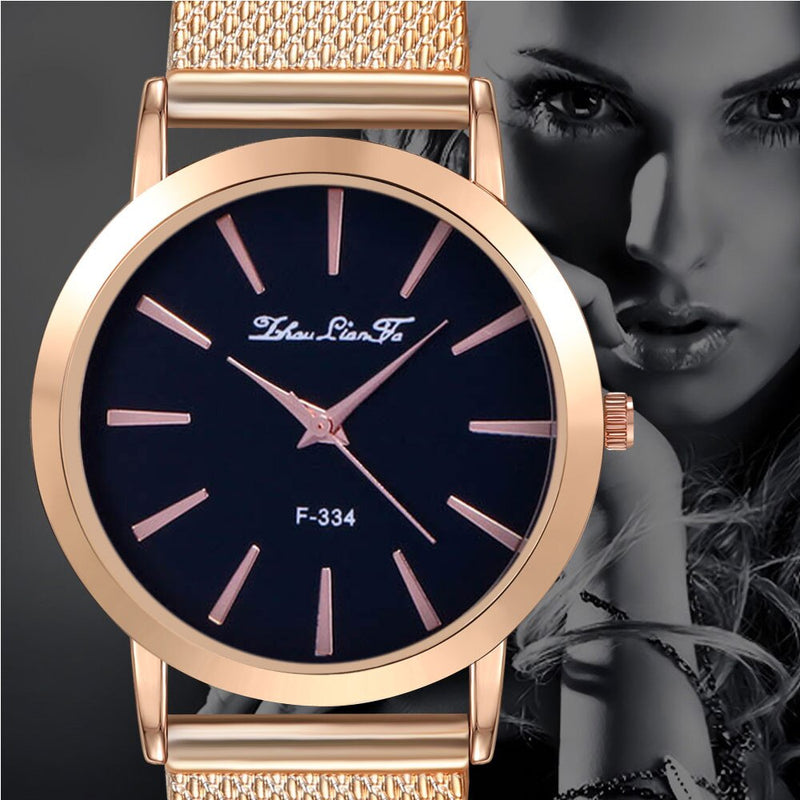 Ultra thin Ladies Watch Brand Luxury Women Watches Rose Gold Stainless Steel Quartz Calendar Wrist Watch montre femme Feminin Fi