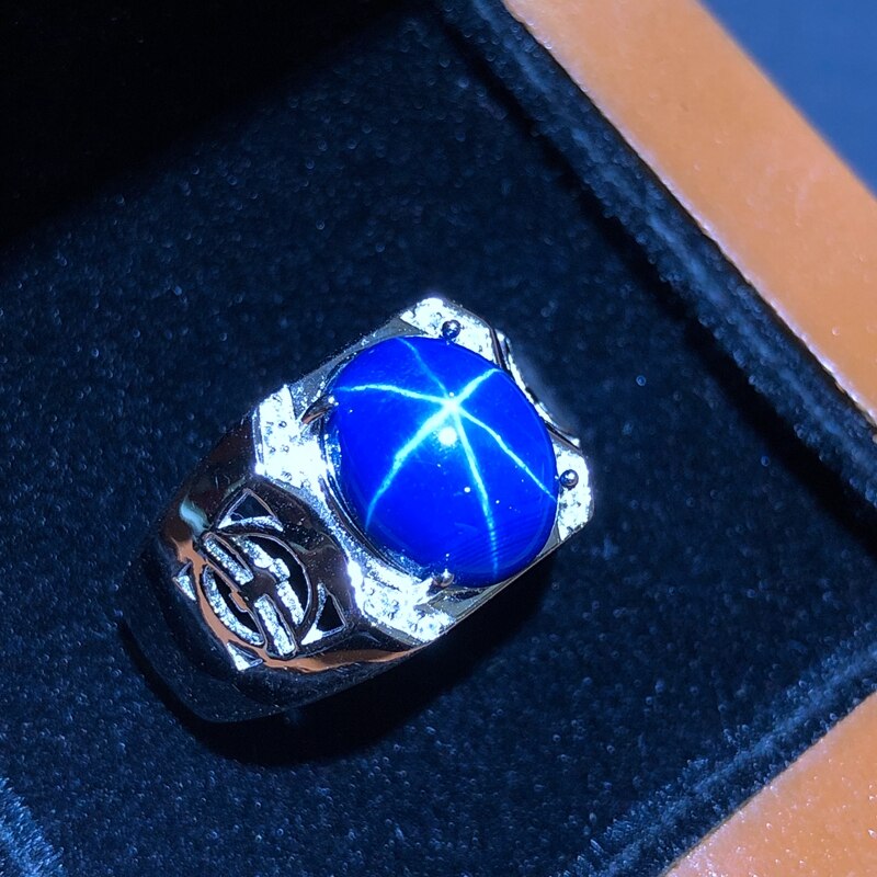 925 Sterling Silver Sapphire Ring for Women