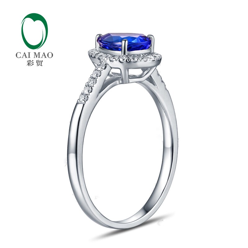 14k Gold Blue Tanzanite Engagement Ring Please tell me what pronoun you'd like me to use for "gender." ??