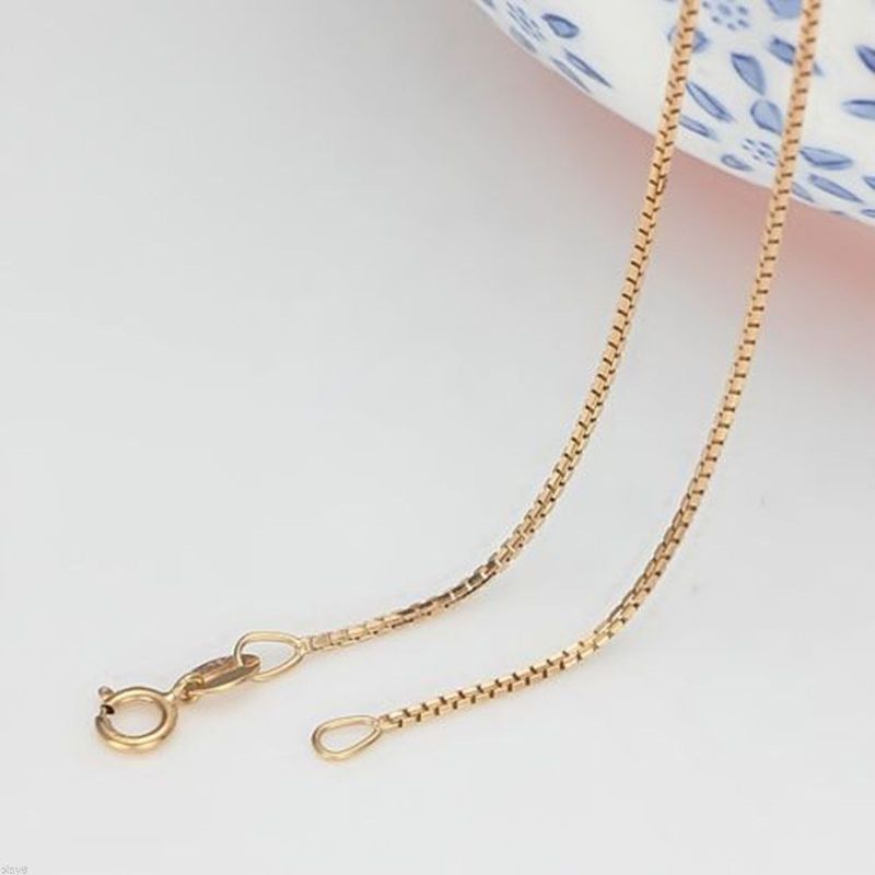 18K Yellow White/Rose/Gold Au750 Chain Necklace