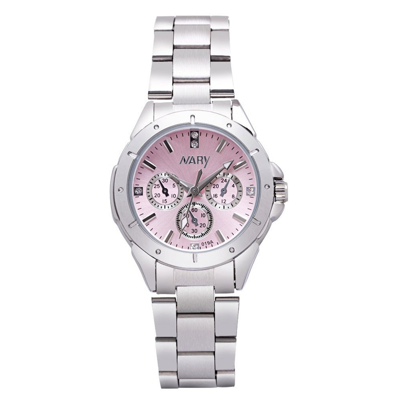 Stainless Steel Analog Quartz Watch, Fashion, for Women