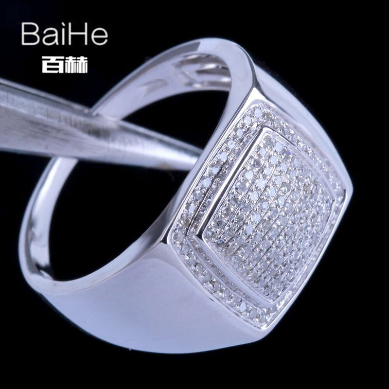 14K White Gold Diamond Ring for Women