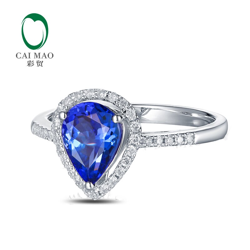 14k Gold Blue Tanzanite Engagement Ring Please tell me what pronoun you'd like me to use for "gender." ??