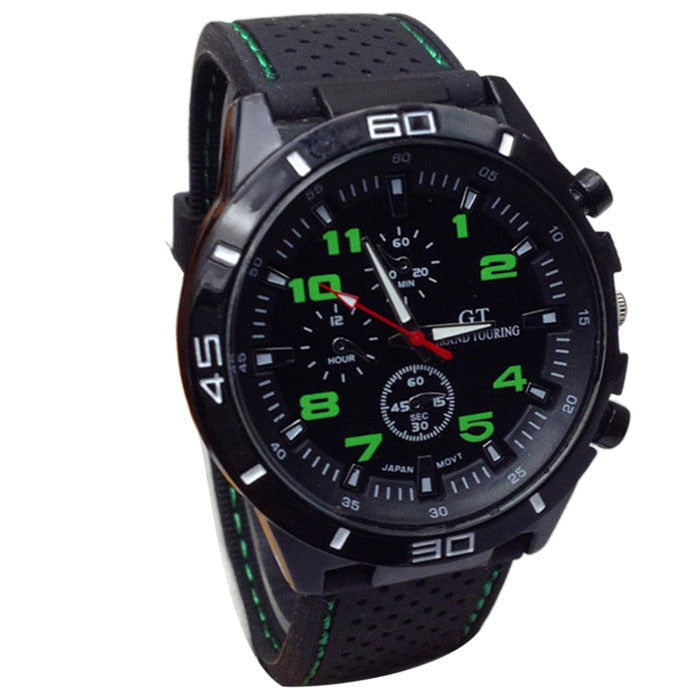 2020 Mens Watches Quartz Watch Men Military Watches Sport Wristwatch Silicone Fashion Hours Waterproof Sports Watches Male New