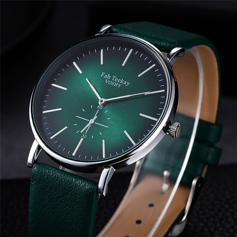 Modern Fashion Quartz Watch Men Women Leather band High Quality Casual Wristwatch Gift for Female kol saati bayan zegarki *L