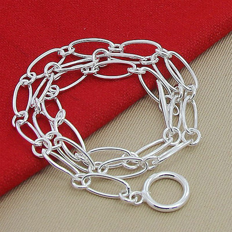 925 Sterling Silver Simple Fashion Chain Necklace