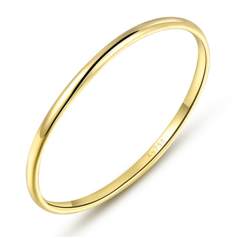 18k White/Rose/Yellow Gold Classic Rings for Women