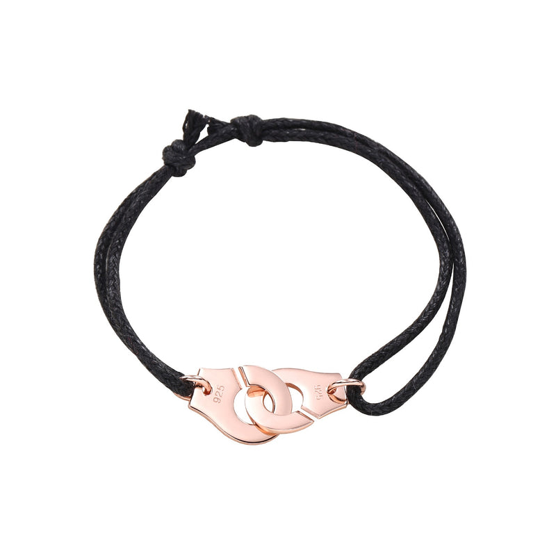 Moonmory Handcuff Bracelet available in 925 Sterling Silver Silver Black14K Golden or Rose Gold