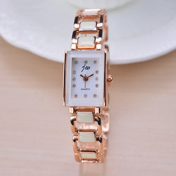 Square dial leisure Womens point diamond bracelet watch simple leisure watch consignment  christmas watch  luxury watch