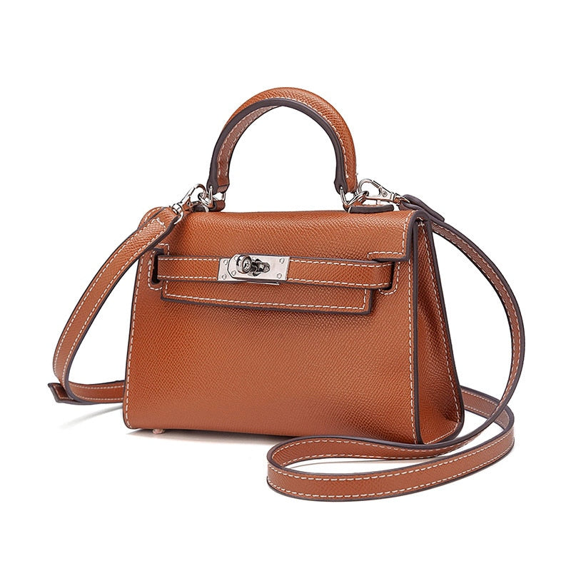 Crocodile Mini Handbag, Alligator Skin for Women