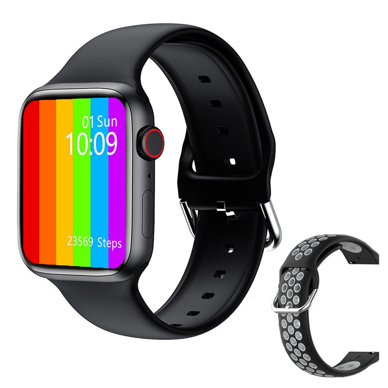 Stainless Steel IWO W66 Smart Watch with Bluetooth Call and 1.69 Inch Display for Women