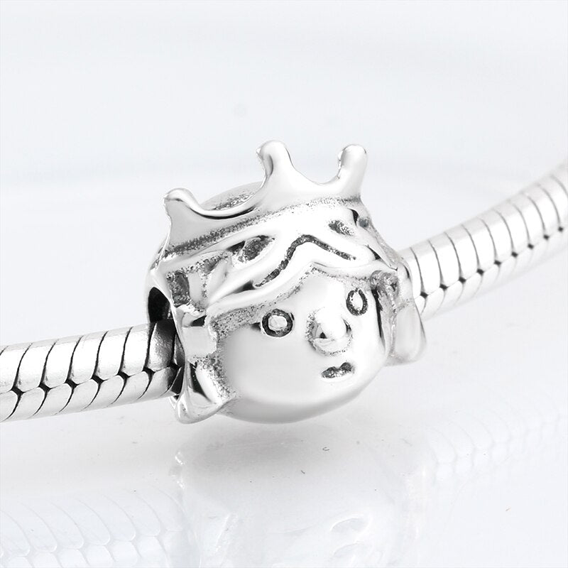 JIUHAO Enamel CZ Charm Beads in 925 Sterling Silver Fit Original Charms Bracelet