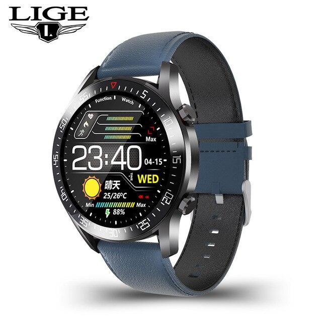 Full Circle Touch Screen Sports Fitness Watch for Men