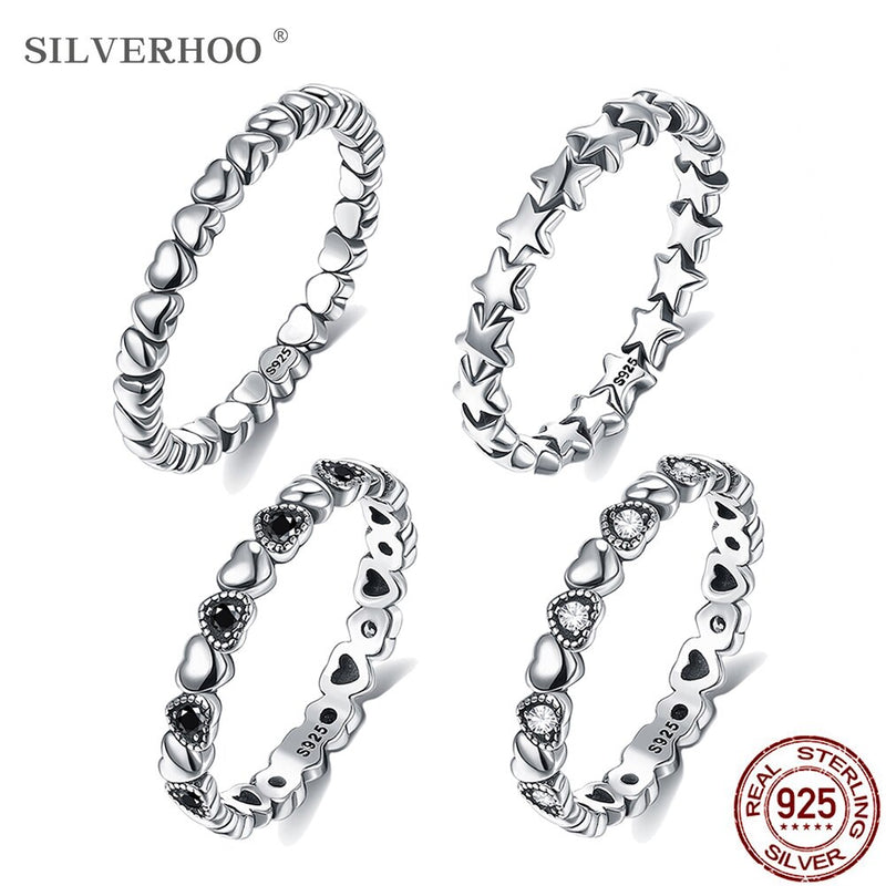 Sterling Silver Stackable Rings