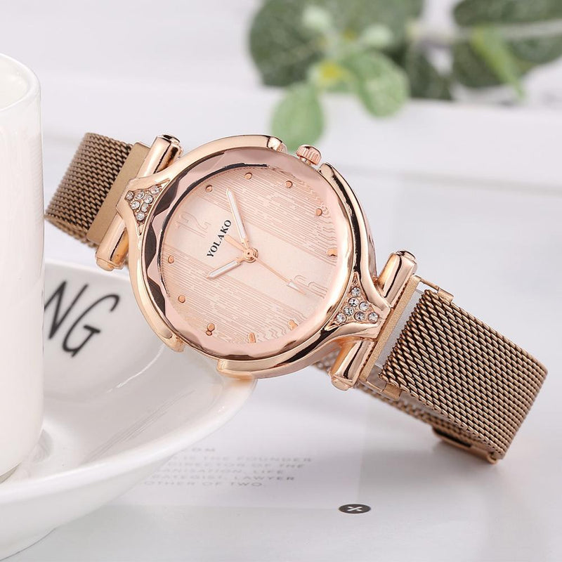 Luxury Brand Leather Quartz Womens Watch Ladies Fashion Watch Women Wristwatches Clock New Arrival Wristwatch Ceasuri &50