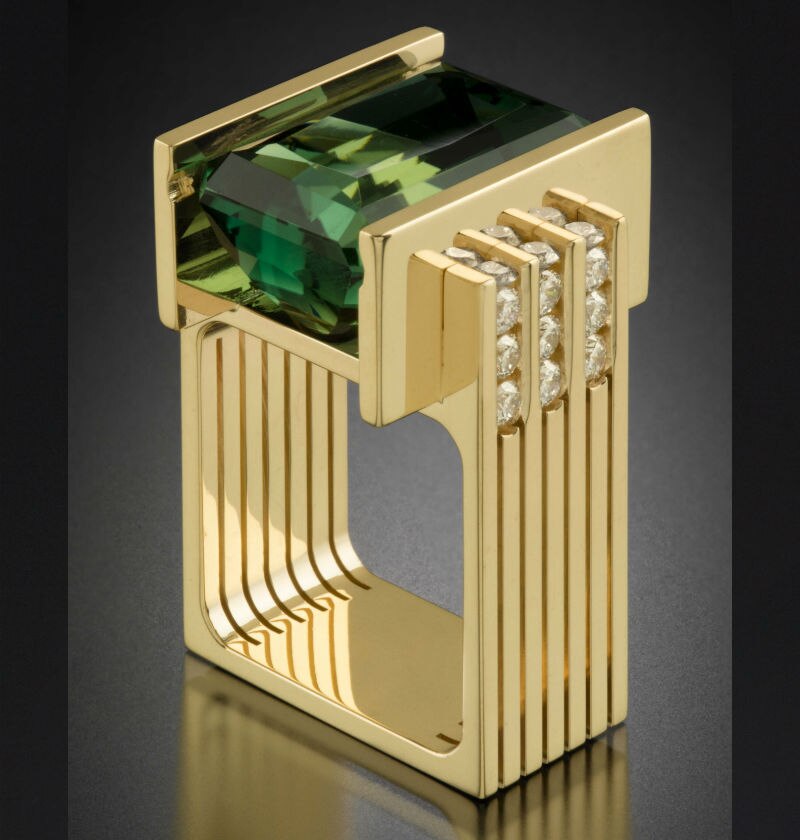 Emerald Jewelry Ring for Women Rectangel Natural Topaz Emerald Anillos Bizuteria Gemstone Fahsion Rings Box
