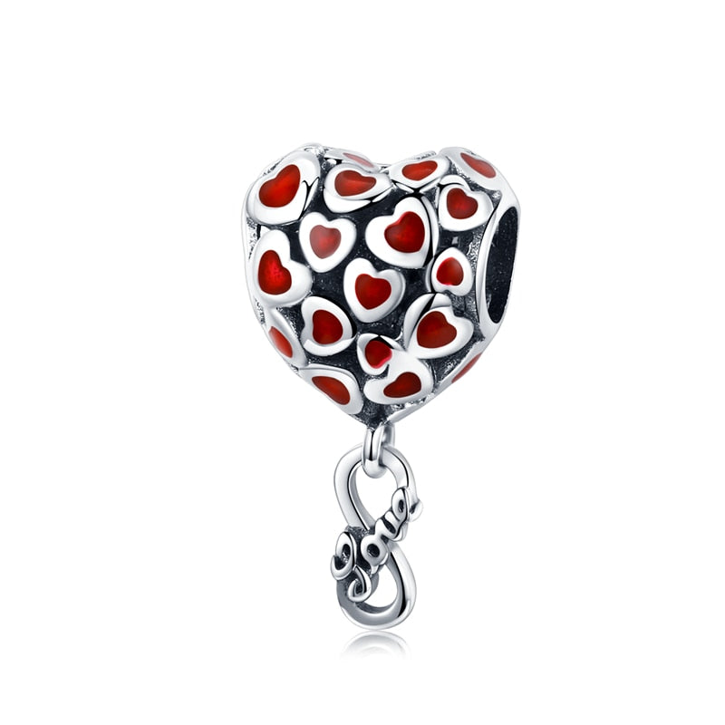 925 Sterling Silver Charm Beads for Charm Bracelets. for unisex.