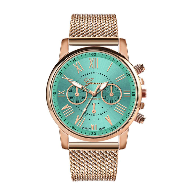 Luxury Womens watches Ladies Quartz Wrist Watch Dress Fashion Stainless Steel Dial Band Watch for women relogio feminino
