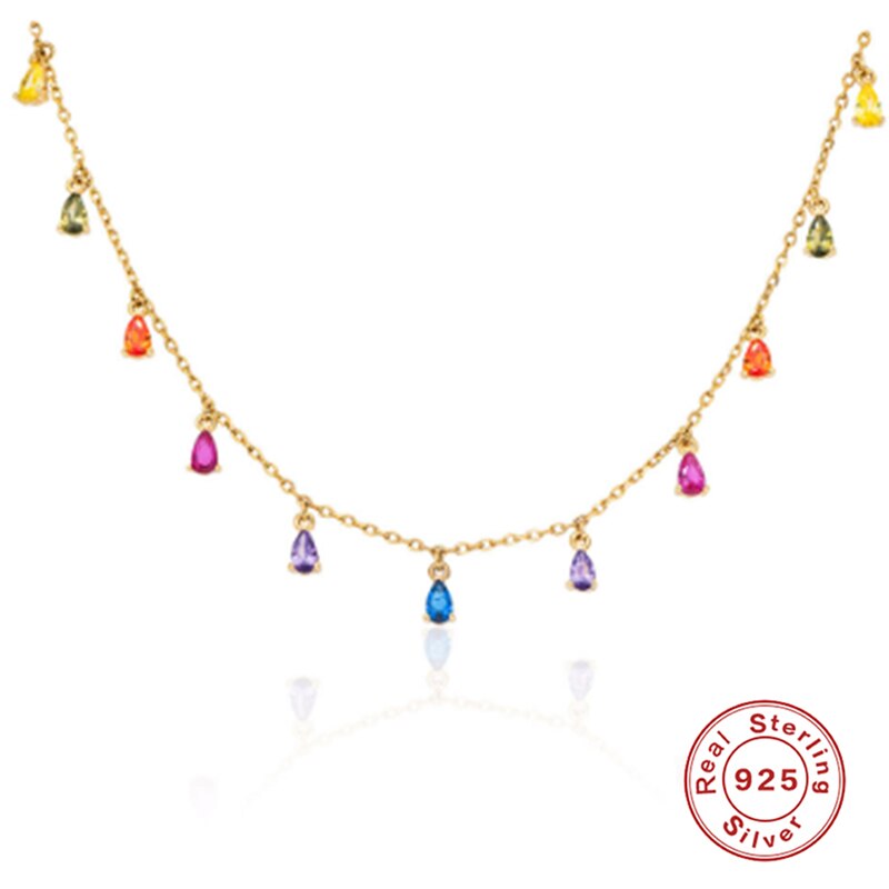 925 Sterling Silver Choker Necklace for Women