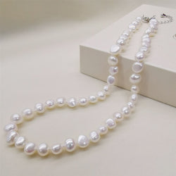 DAIMI Natural Black/White/Pink/Purple Freshwater Pearls Necklace