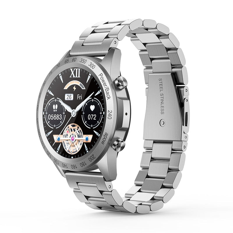 Smartwatch with Bluetooth Calling, Heart Rate & Blood Pressure Tracking for Men