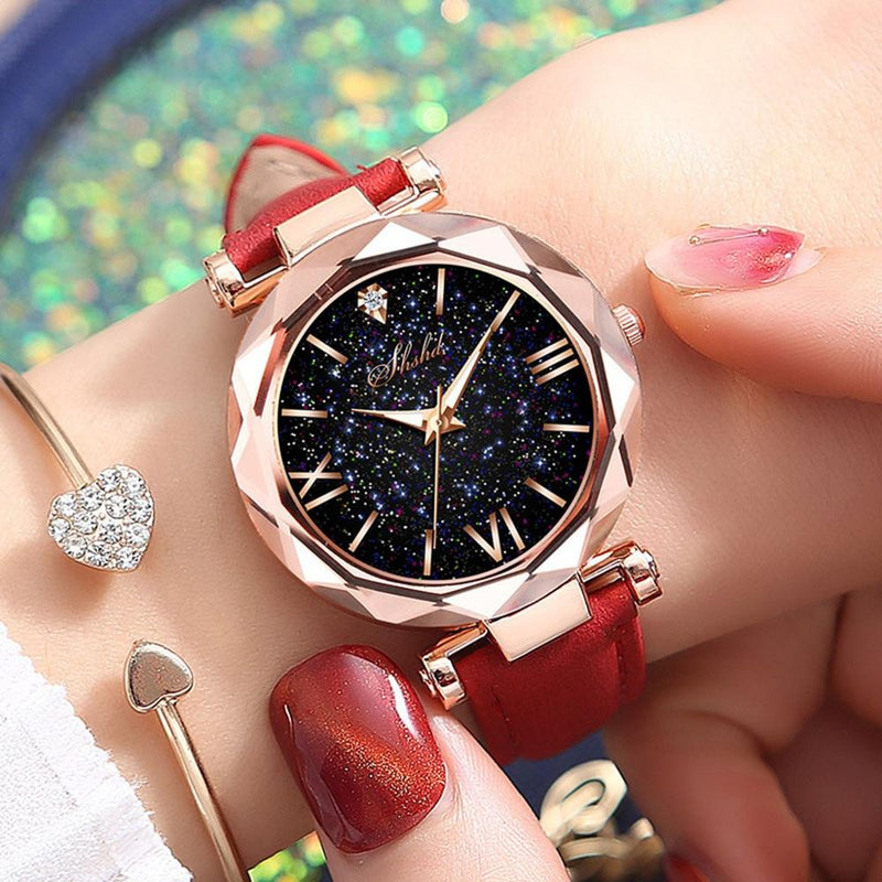 Modern Fashion Mesh Stainless Steel Bracelet Casual Wrist Watch for Woman Quartz Watches Women Students Lovers Jellies Reloj &50