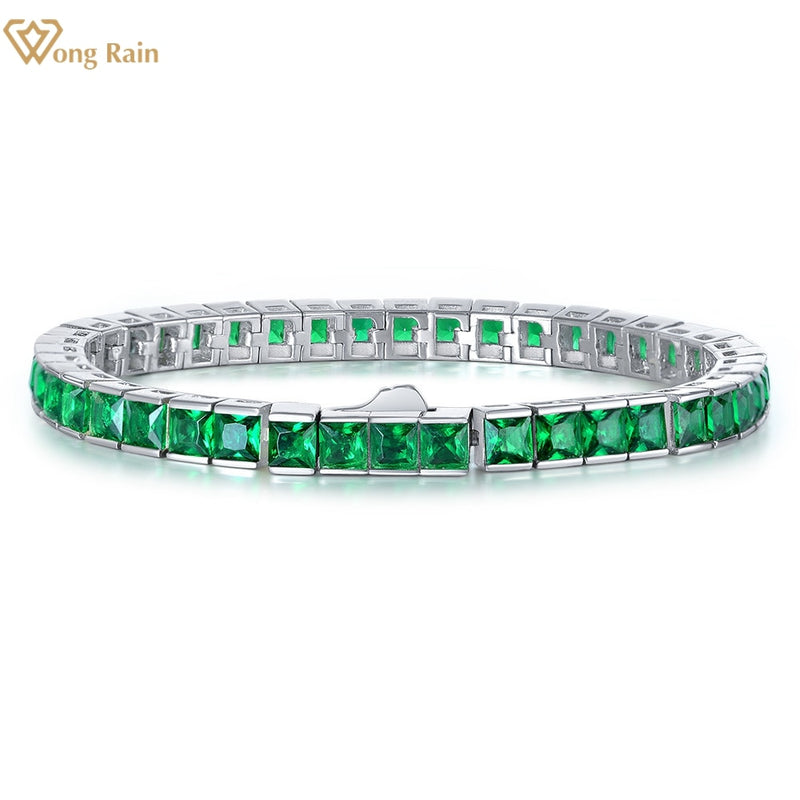 Sterling Silver Gemstone Vintage Bracelet Bangle for Women