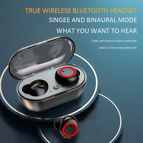 Sports Wireless Bluetooth Earphones with Microphone