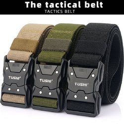 Tactical Quick Release Elastic Training Belt