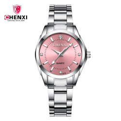 Watches Women Luxury Stainless Steel Wristwatches Analog Luminous Quartz Clock Watch Womens Relogio Feminino