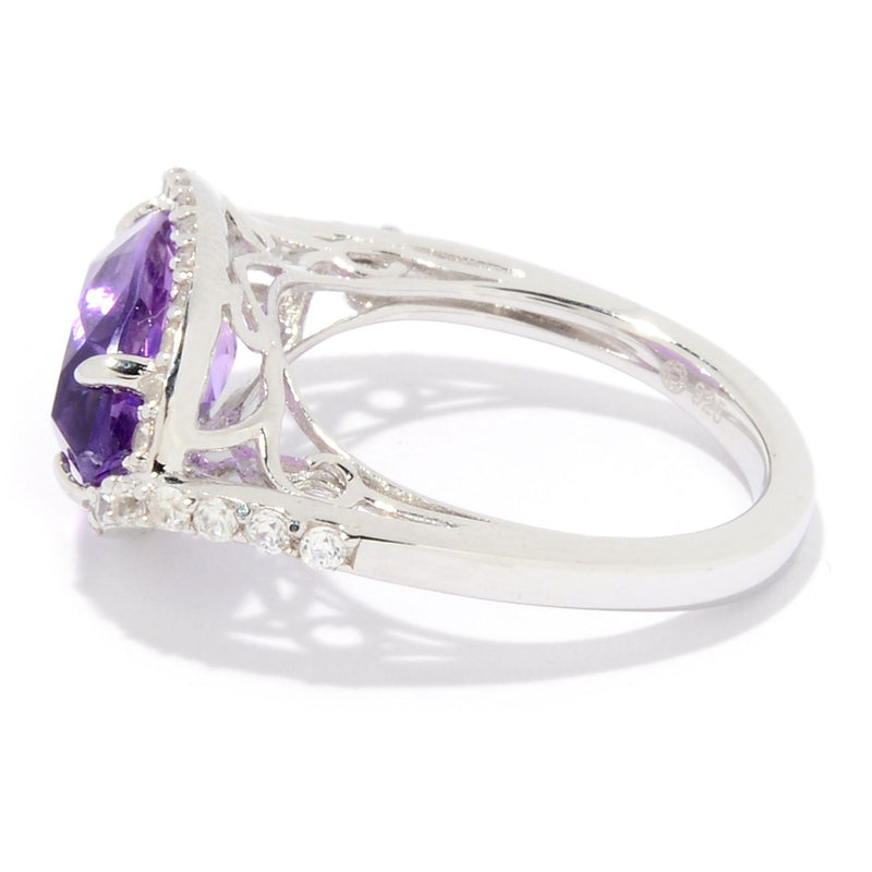 Brand New African Amethyst Ring