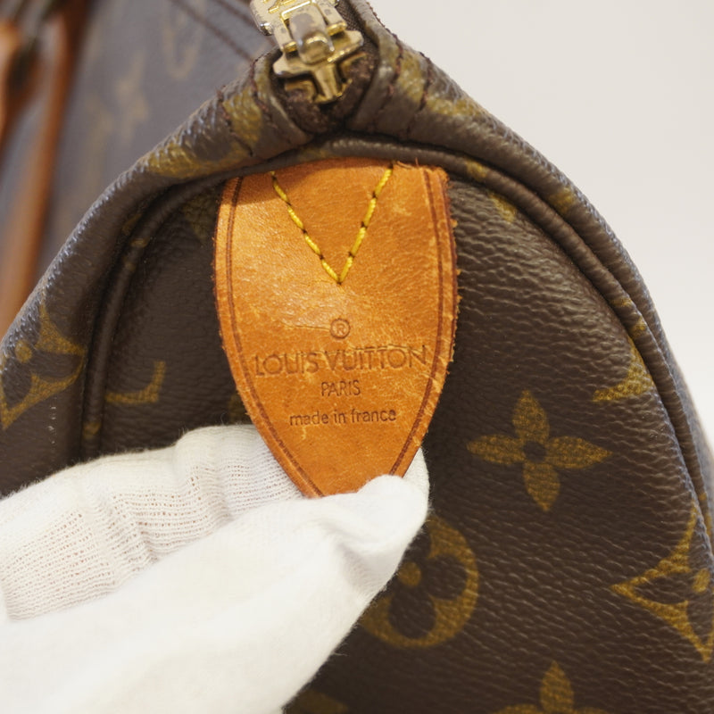 Auth Louis Vuitton Boston Bag Monogram Flanelly 50 M51116
