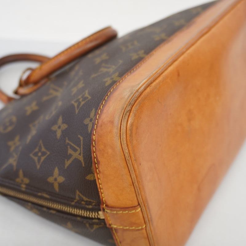 Auth Louis Vuitton Monogram Alma M51130 Womens Handbag
