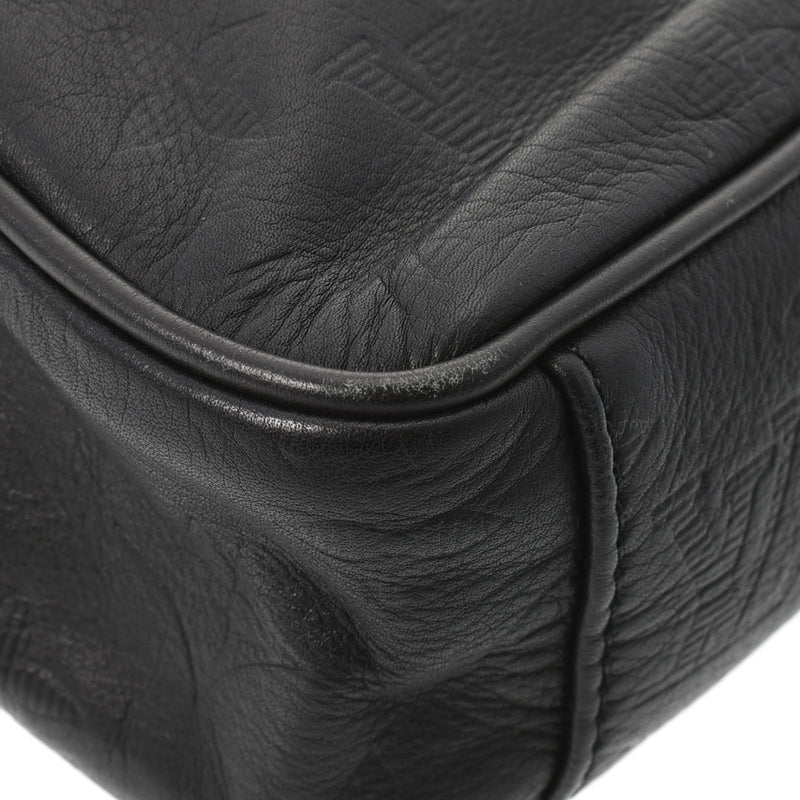 LOUIS VUITTON Monogram Shadow Danube PM Black M43681 Mens Leather Shoulder Bag