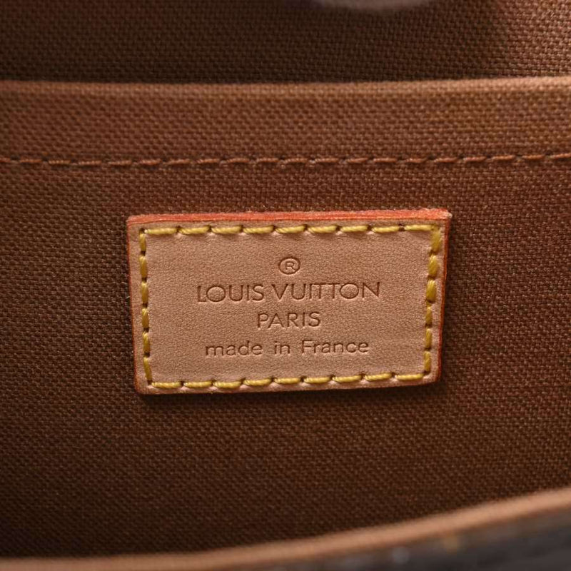 LOUIS VUITTON Monogram Marel Sack Ad 3WAY Shoulder Bag Rucksack Brown PVC Leather