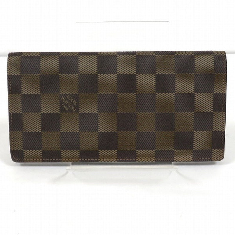 Louis Vuitton Damier Portofeuil Brother N60017 Long Wallet Unisex