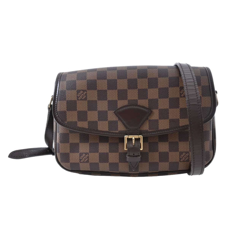 Louis Vuitton Womens Shoulder Bag Damier Canvas