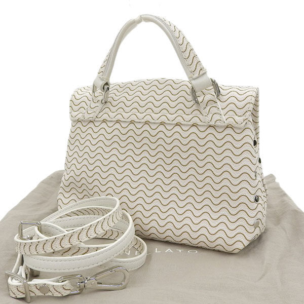 Zanellato Womens PVC Handbag White